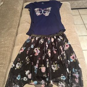 Girls Shirt & Shirt Set